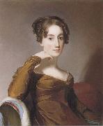 Oil on canvas portrait of Elizabeth McEuen Smith by Thomas Sully, 1823
